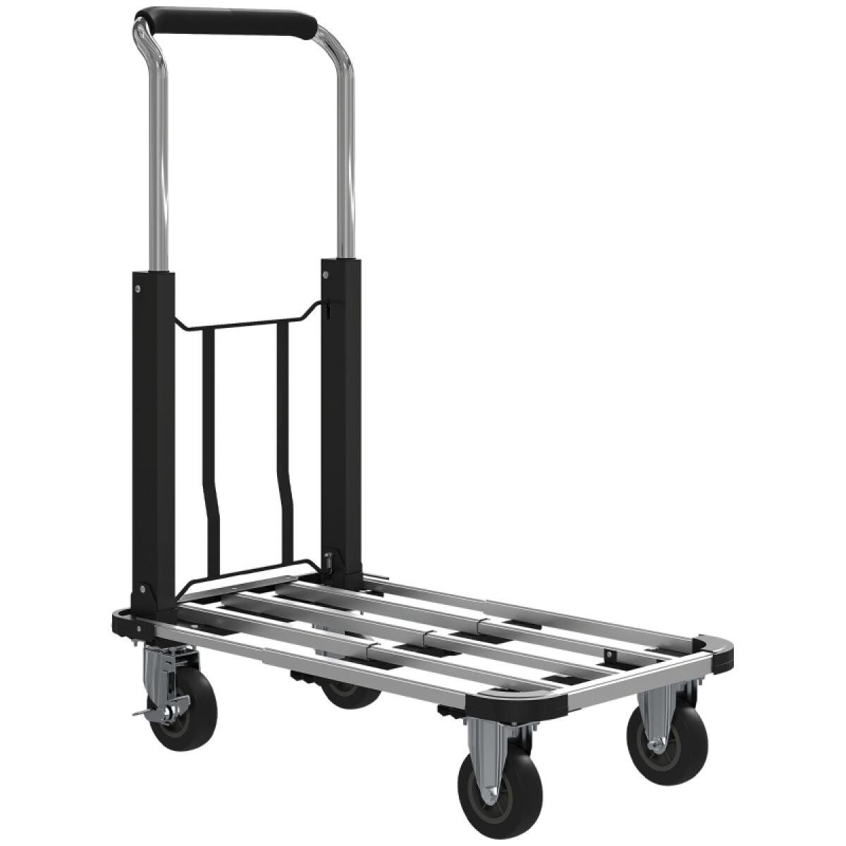 FELIXLEO Bollerwagen Faltbarer Handwagen Höhenverstellbar Schwarz (1-tlg)