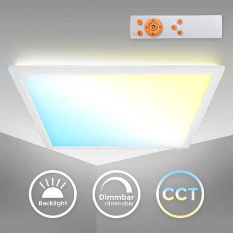 B.K.Licht Deckenleuchte BKL1493, Dimmfunktion, LED fest integriert, Kaltweiß, 4000K - Neutralweiß, 3000K - Warmweiß