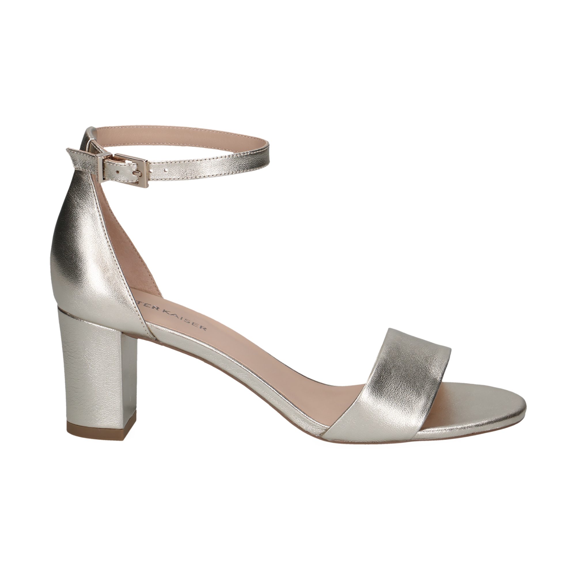 Peter Kaiser Peter Kaiser 78340 947, Sandaletten, Gold/ Metallic, Damen Sandalette