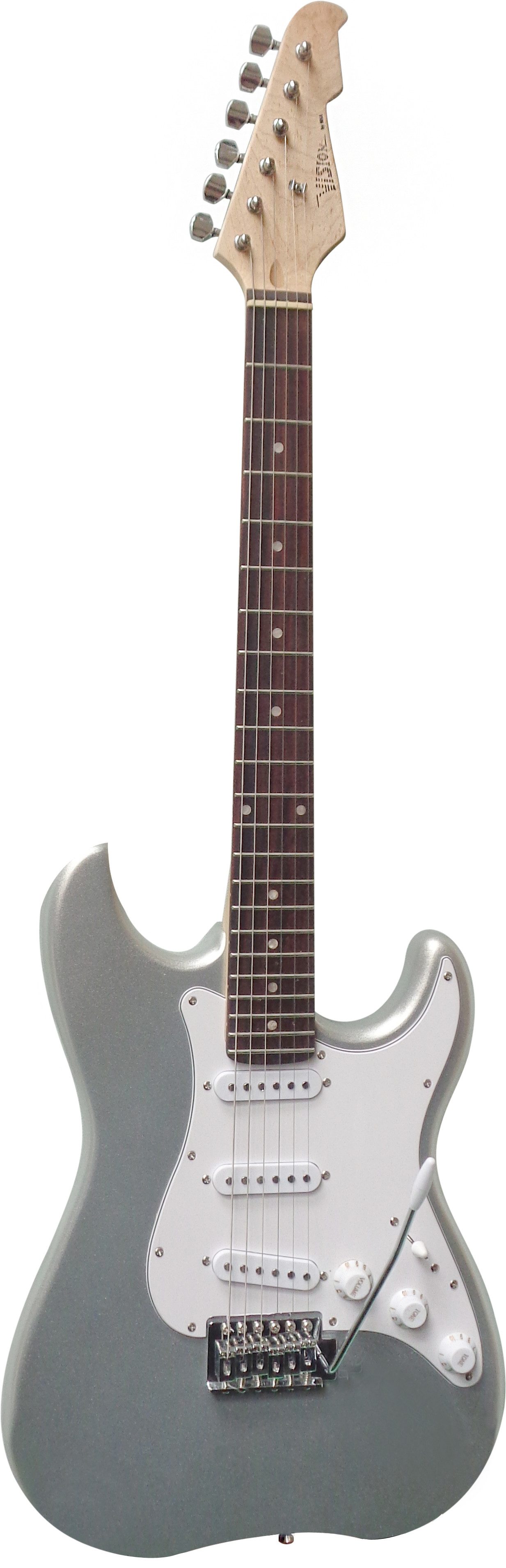 MSA E-Gitarre Elektrogitarre E-Gitarre 3x Singelcoil, Tremolo, elektrische Gitarre MASSIV