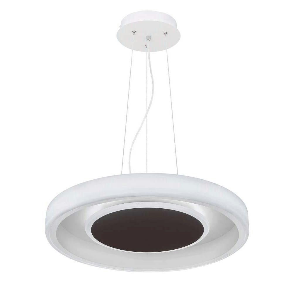 GLOBO LIGHTING LED Pendelleuchte, LED-Leuchtmittel fest verbaut, Warmweiß, Neutralweiß, Tageslichtweiß, LED Decken Pendel Hänge Lampe Leuchte Fernbedienung Dimmbar Nachtlicht