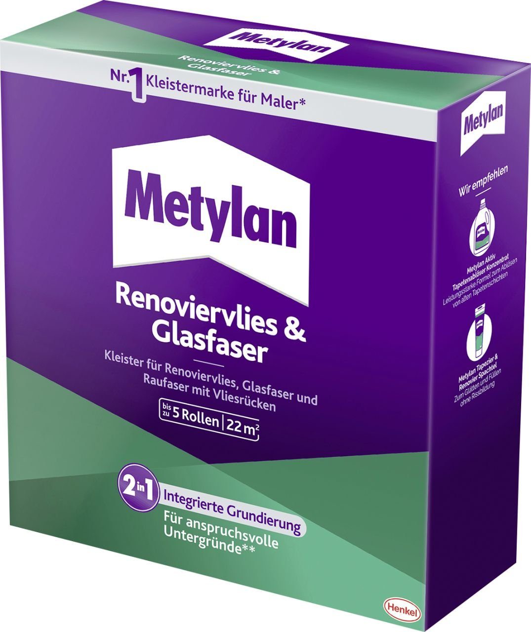 Metylan Kleister Tapetenkleister Glasfaser Renoviervlies Metylan &