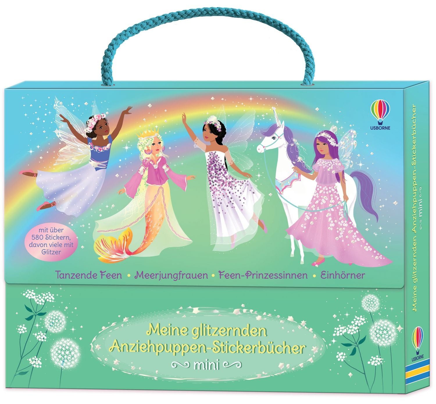 Meine glitzernden Anziehpuppen-Stickerbücher mini / Fiona Watt