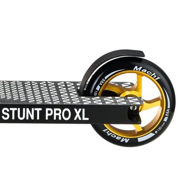 Mach1 Stuntscooter Stunt Scooter mit 120mm Rollen und Aluminium Kern - Räder mit ABEC 9 Kugellagern, Tretroller, Kickscooter, Fun Stunts Trick Roller