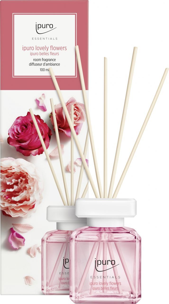 IPURO Raumduft ipuro ESSENTIALS Raumduft Lovely Flowers 100 ml
