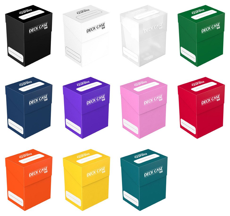 Ultimate Guard Sammelkarte 11x Deck Case 80+ Standardgröße - jede Farbe einmal
