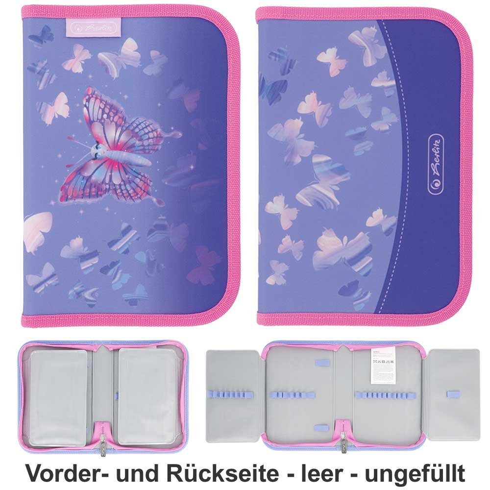 Herlitz Schulranzen Set Loop Plus 14-teilig Premium 2025 Mädchen Butterfly Paradise