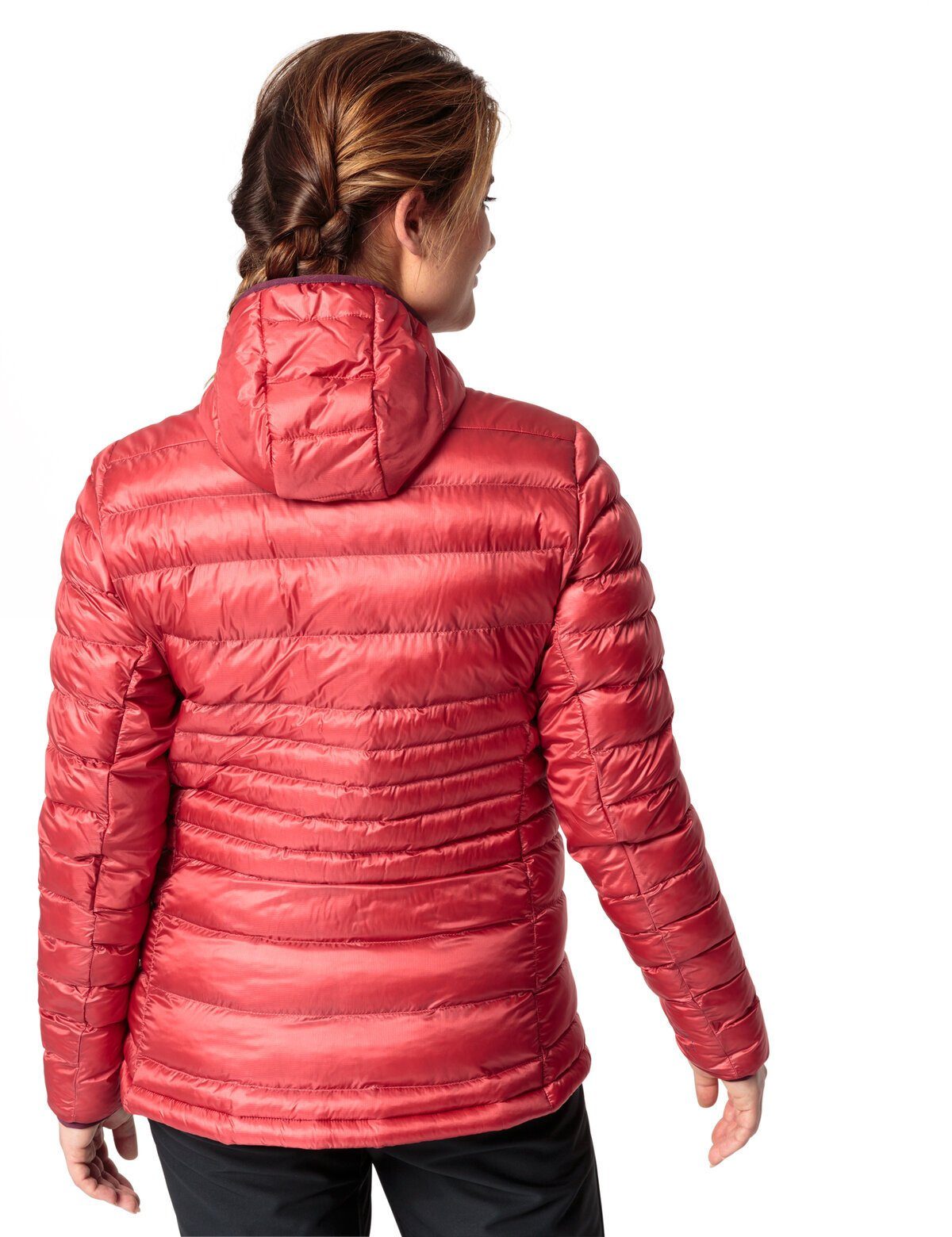 VAUDE Outdoorjacke Women's Batura Hooded Jacket (1-St) kompensiert Insulation brick Klimaneutral