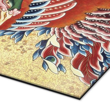 Posterlounge XXL-Wandbild Katsushika Hokusai, Phoenix (Detail), Wohnzimmer Malerei