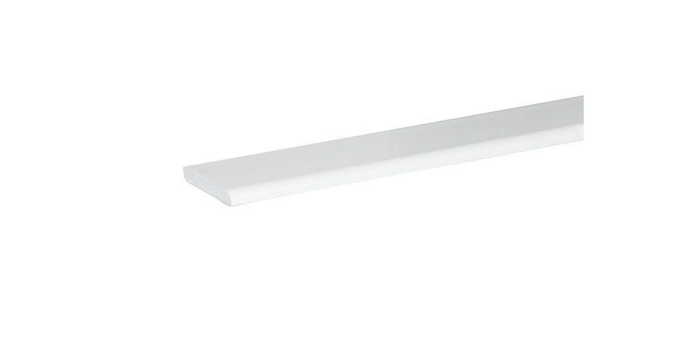Primo Sockelleiste Primo Wandleiste 90 cm 55 x 9 mm weiß