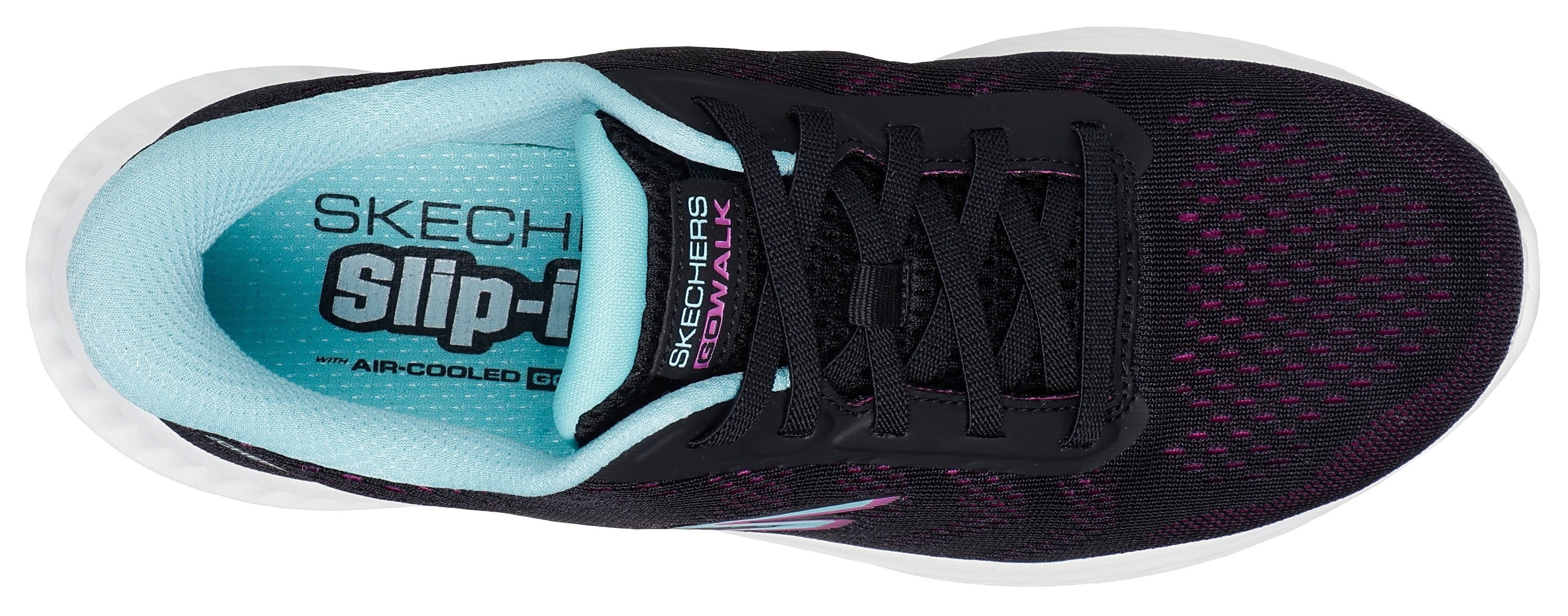 Skechers GO WALK NOW-KHLOE Slip-On Sneaker Freizeitschuh mit Fersenkissen und Slip-ins Technologie – Bild 5 von 5
