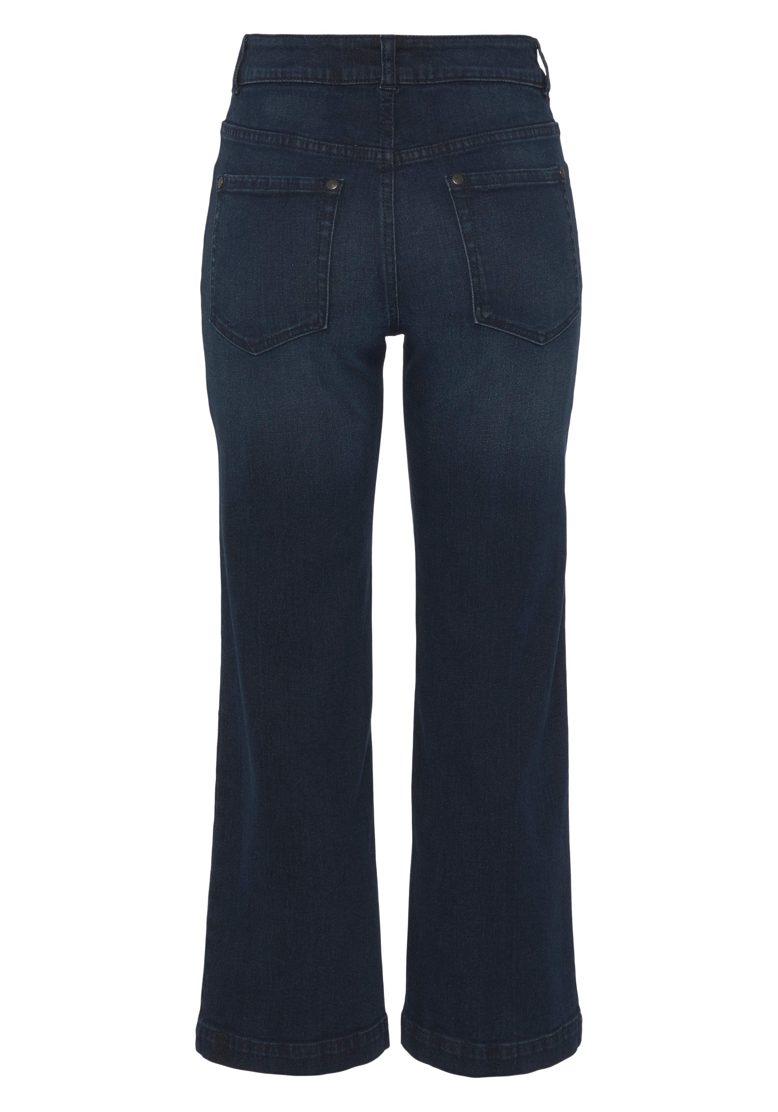 Arizona Waist Jeans used Weite dark blue High