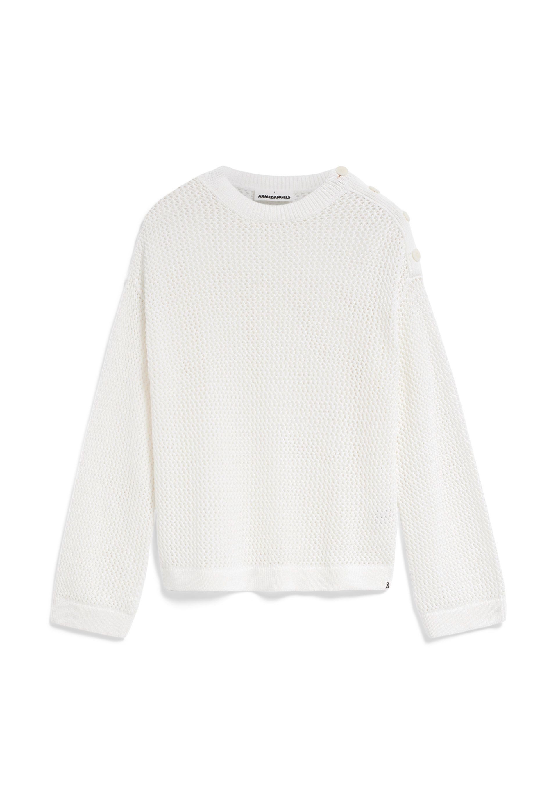 Strickpullover LAVINAAS Pullover Loose Fit aus Bio-Baumwolle