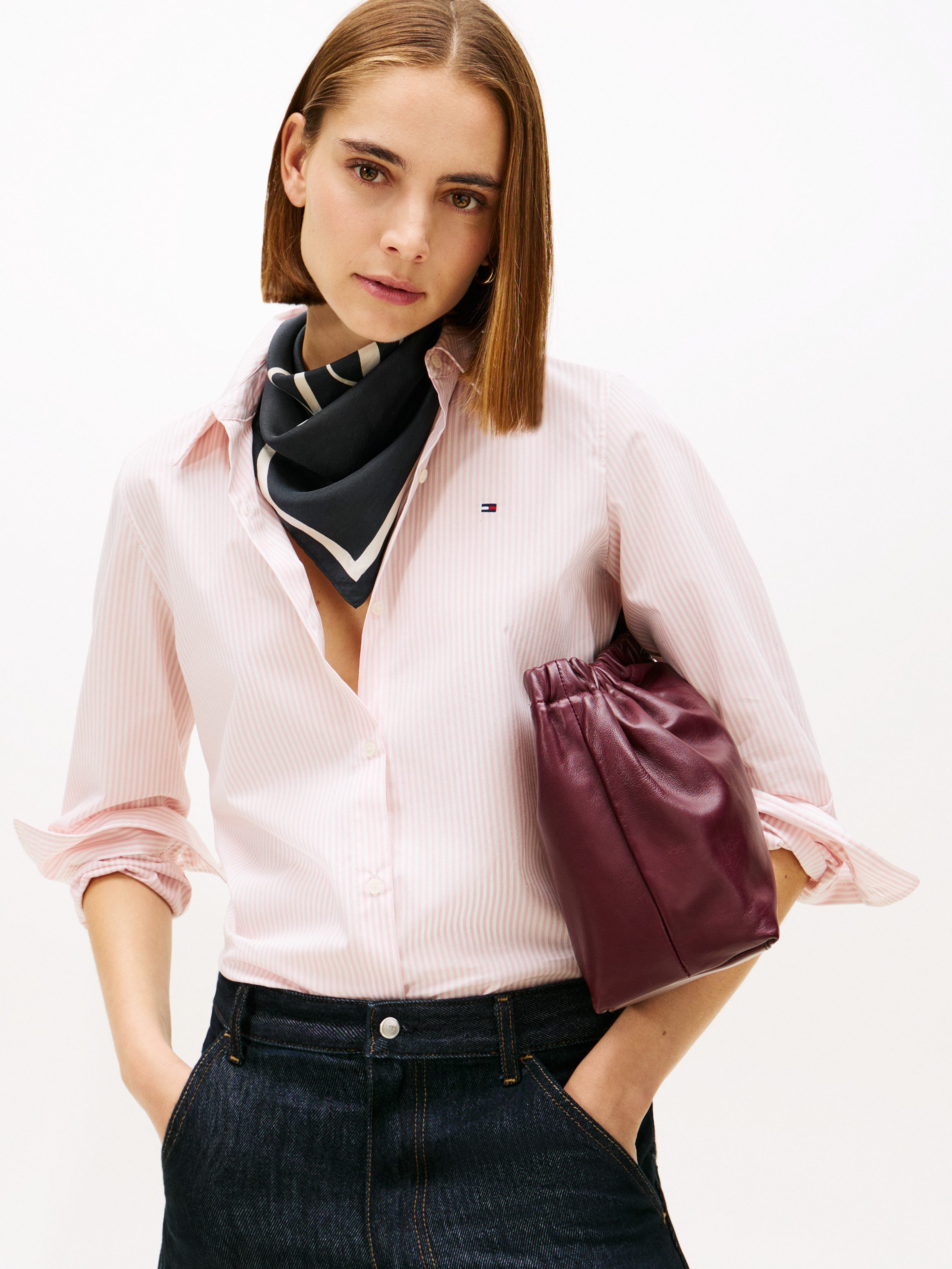 Tommy Hilfiger Modetuch TOMMY SCRIPT SILK günstig online kaufen