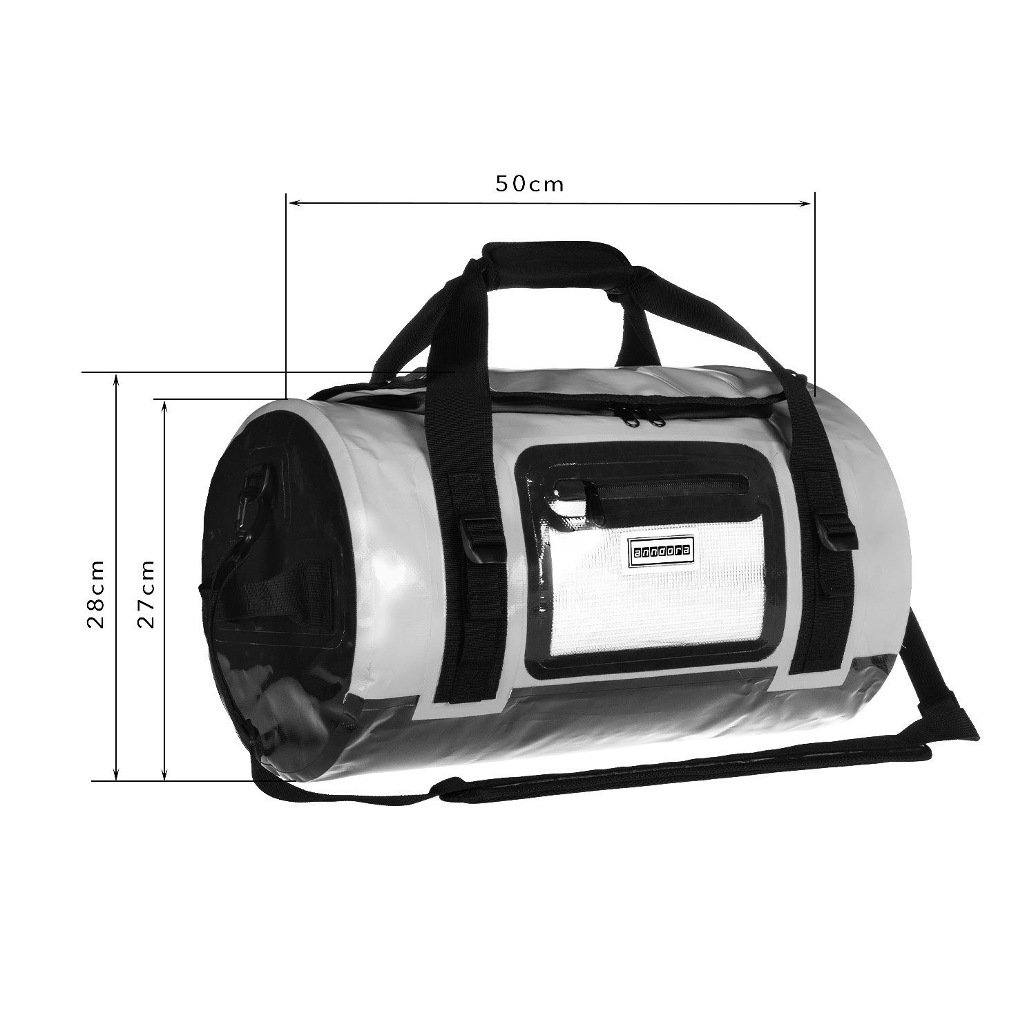 anndora Sporttasche Tarpaulin Packsack Reisetasche wasserdicht günstig online kaufen