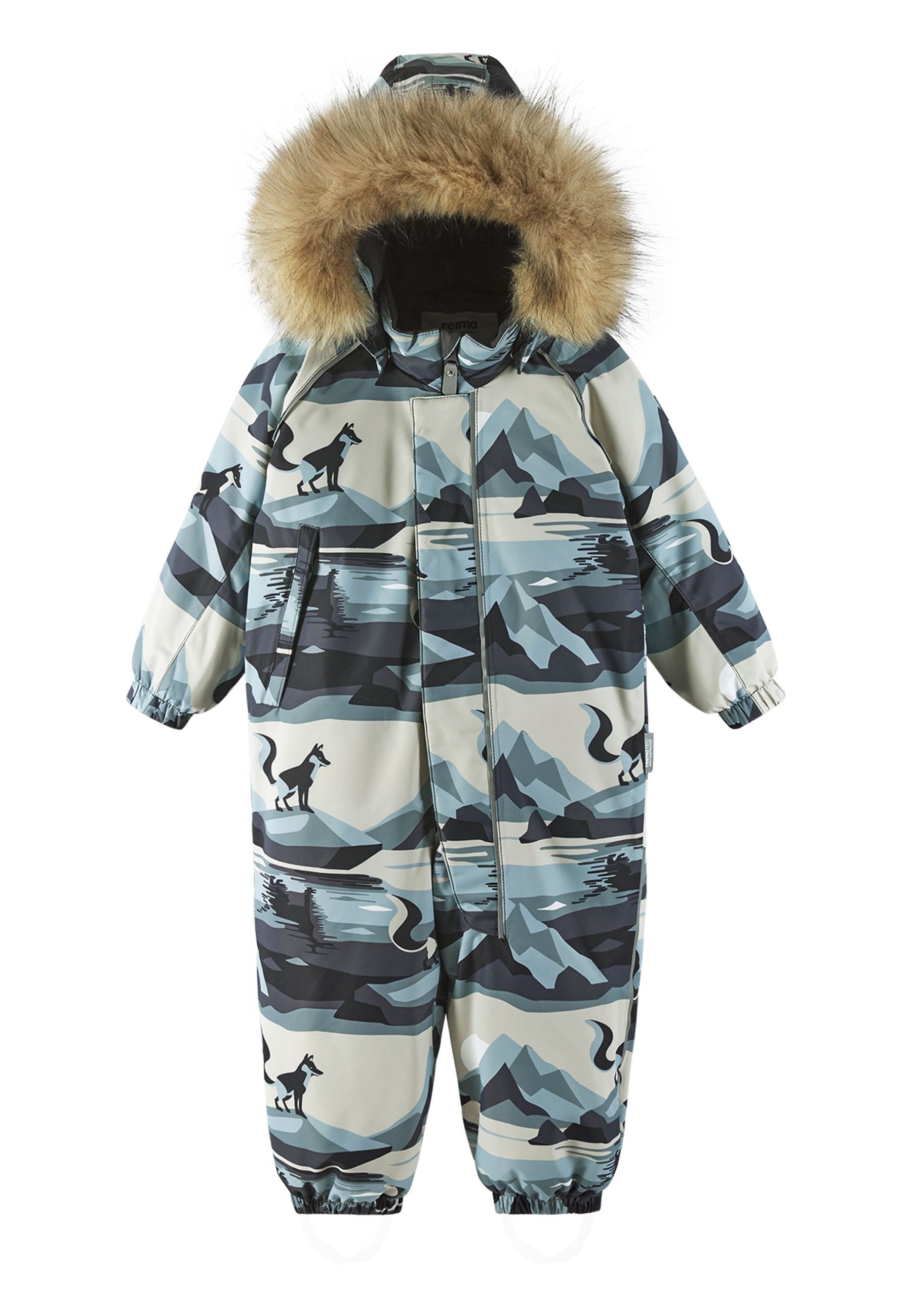 reima Schneeoverall LAPPI Reimatec Schneeanzug PFAS-freie, schmutzabweisende Ausrüstung BIONIC-FINISH®ECO