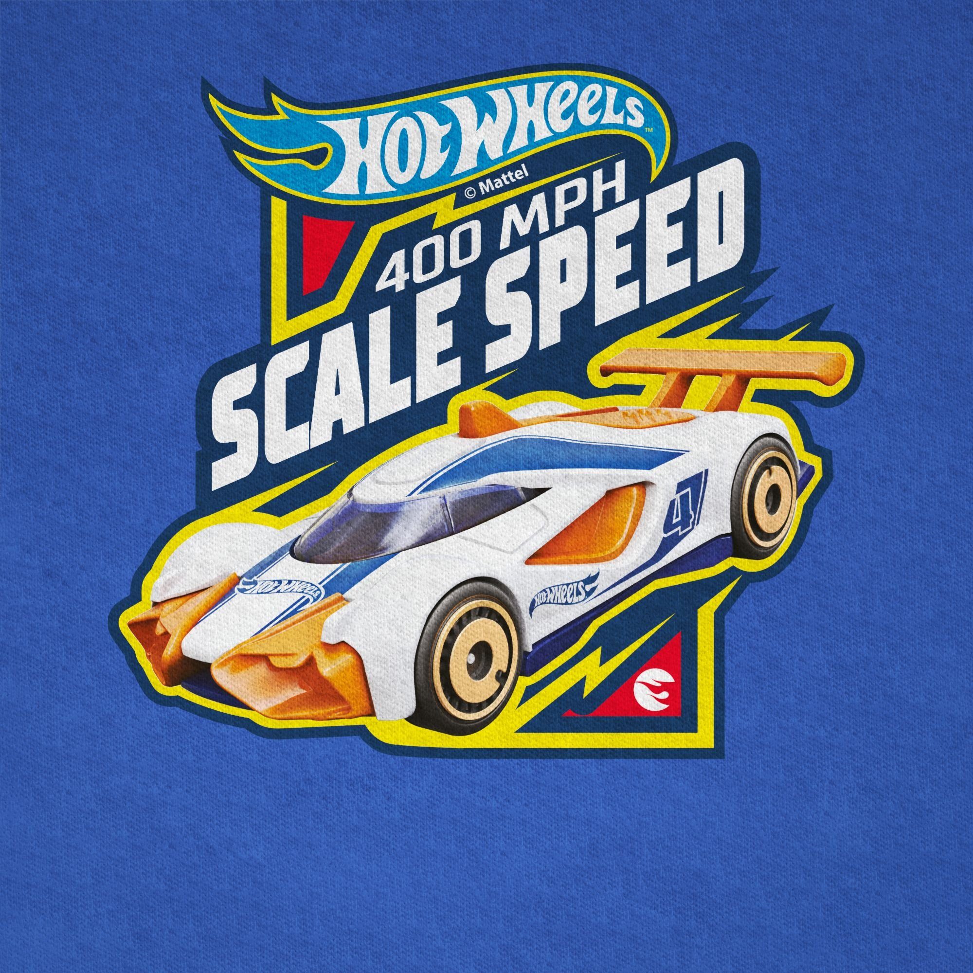 Hot Scale Royalblau T-Shirt Speed Jungen Wheels Shirtracer 03 400MPH
