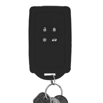 kwmobile Schlüsseltasche Autoschlüssel Hülle für Renault (1-tlg), Silikon Schutzhülle Schlüsselhülle