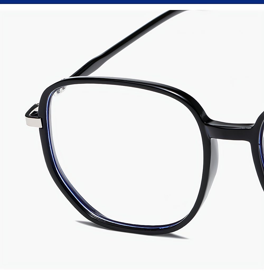 weiß Gläser blaue PACIEA presbyopische Lesebrille anti Rahmen bedruckte Mode