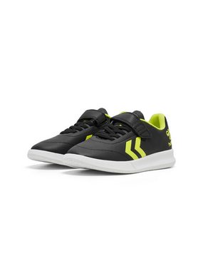 hummel TOP STAR I.N. JR BLACK/YELLOW Hallenschuh