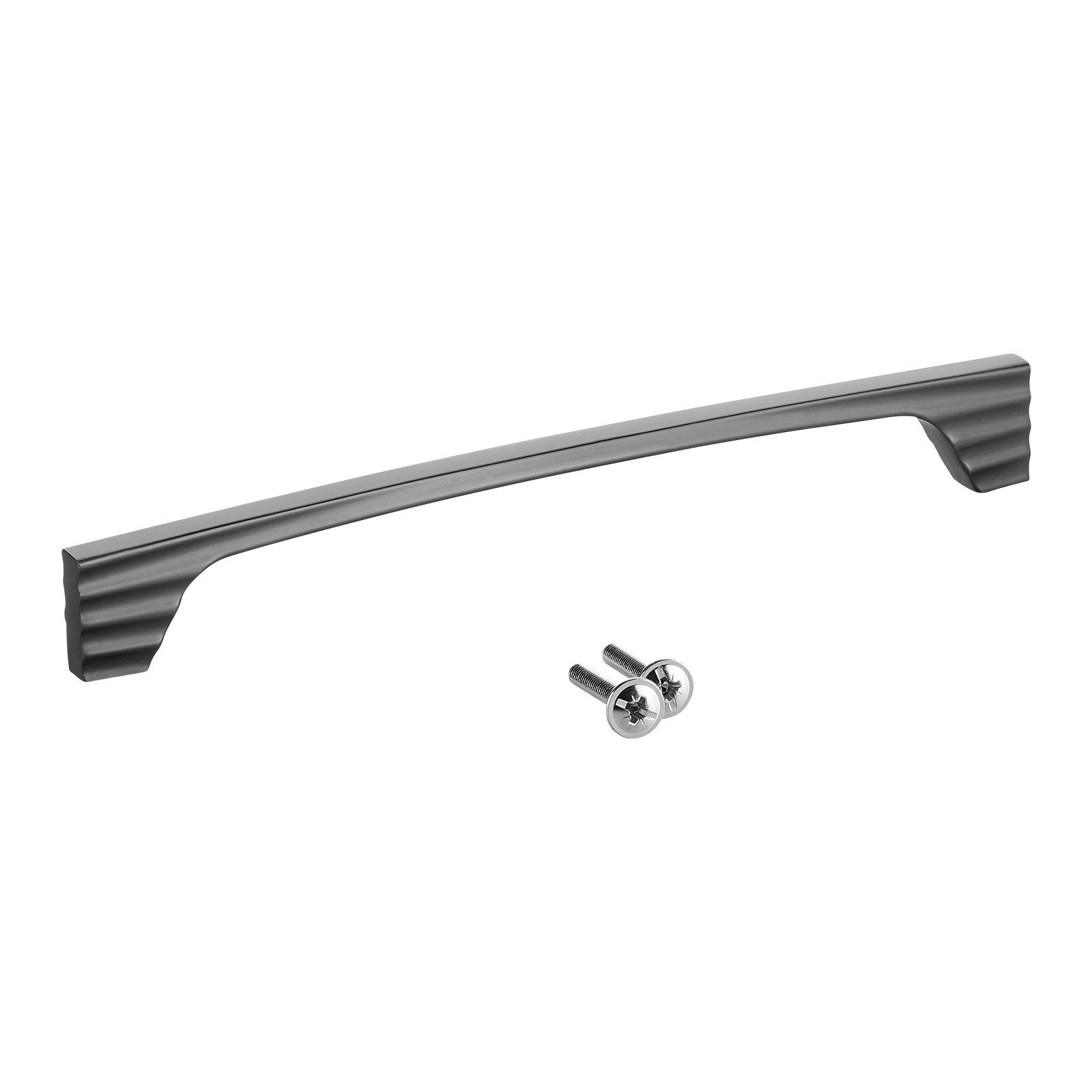 SO-TECH® Möbelgriff Schubladengriff WING Bohrlochabstand (BA) 192 mm anthrazit (1-St), Länge 200 mm, Höhe 26,5 mm, 1 Stück inkl. Schrauben