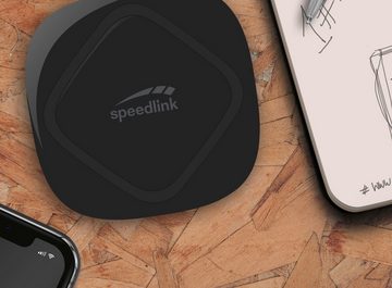 Speedlink Smartphone-Dockingstation Speedlink PECOS 10 Ladegerät Smartphone-Ladegerät (Wireless, Flach)