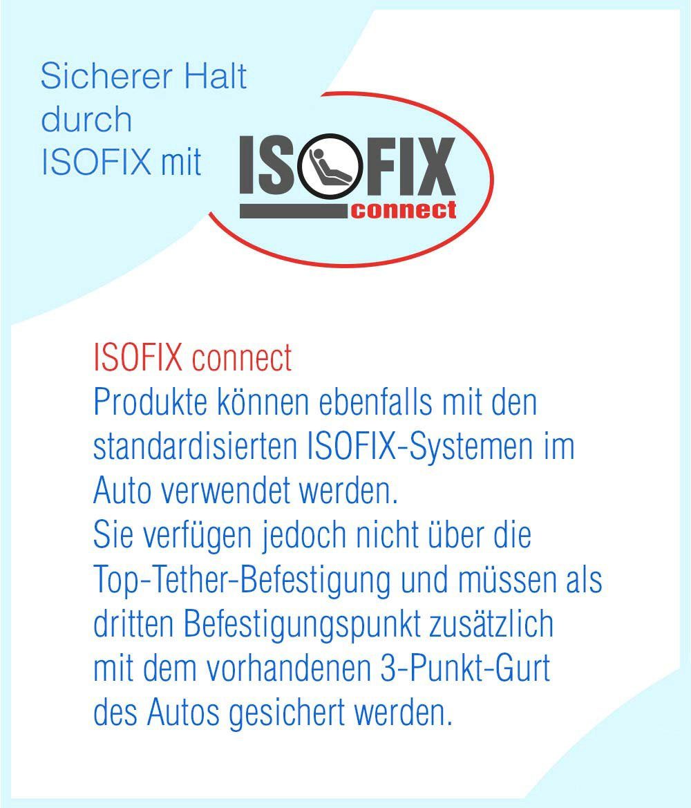 ISOFIX, für Petex cm 36 105-150 ab: Körpergröße grau mit mit Kinder Autokindersitz 15 kg, bis: Lukas, kg, I-SIZE