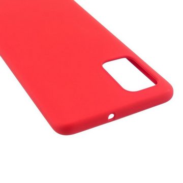 CoverKingz Handyhülle Hülle für Samsung Galaxy A52/A52 5G/A52s 5G Handy Silikon Case Cover 16,4 cm (6,5 Zoll), Schutzhülle Handyhülle Silikoncover Softcase farbig