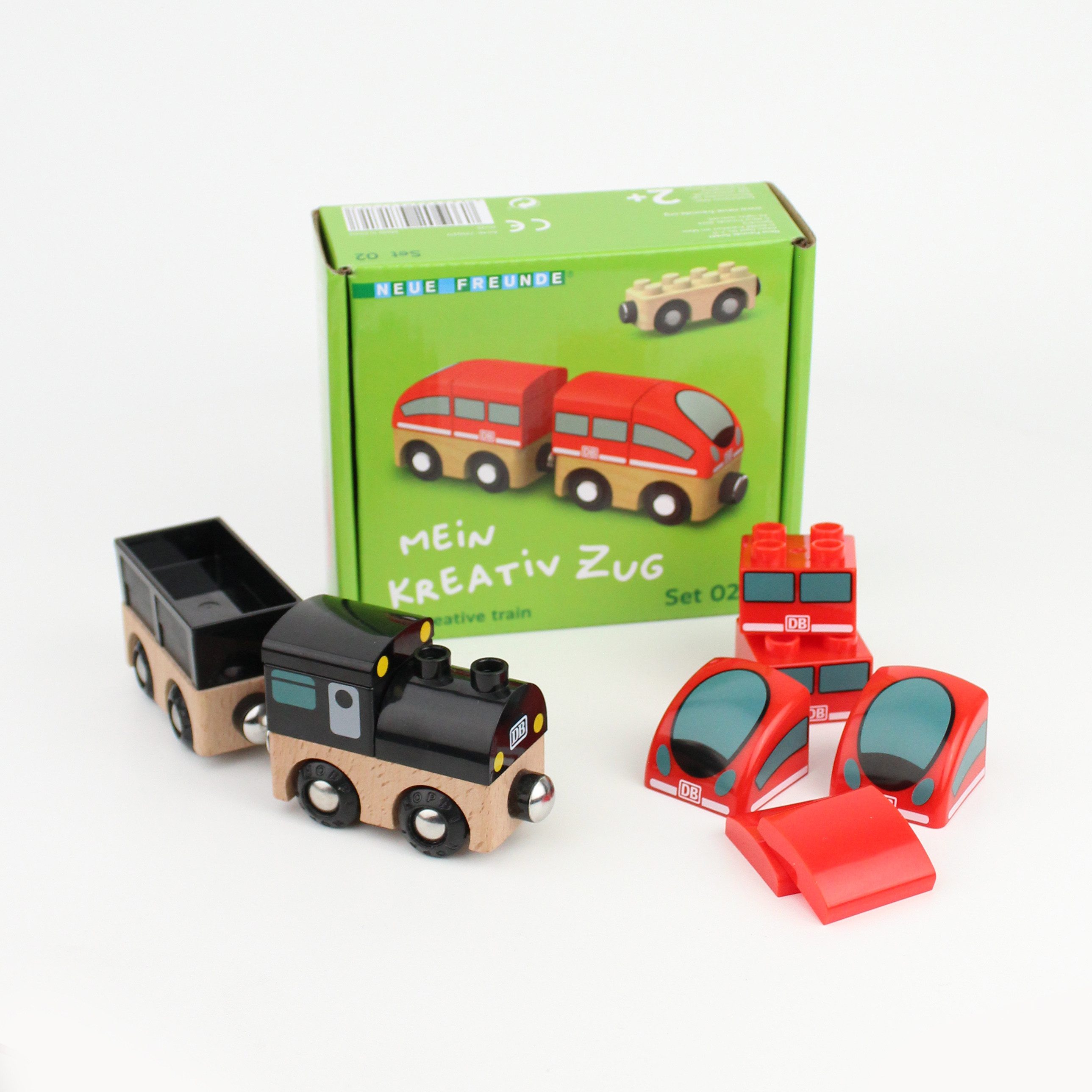Neue Freunde Spielzeug-Eisenbahn Mein Kreativ Zug günstig online kaufen