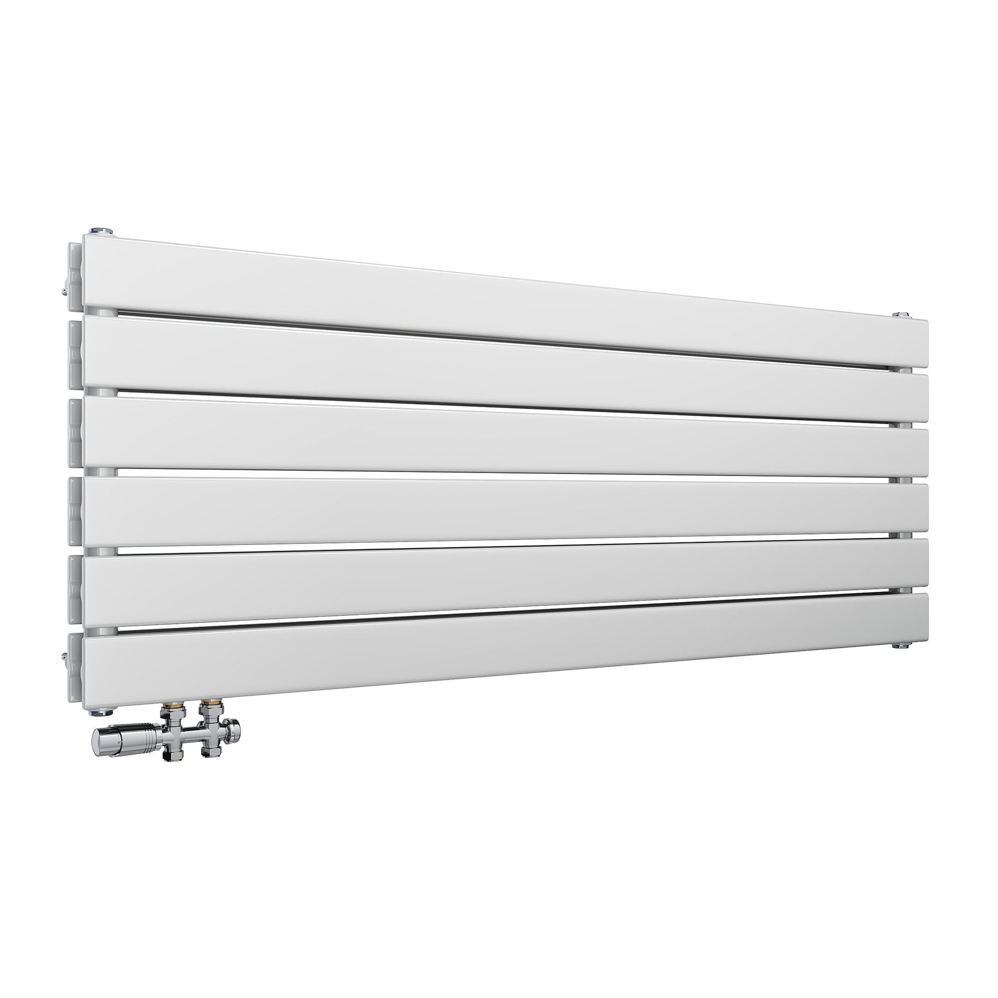 SONNI Heizkörper Heizkörper Wasserbeheizte Heizkörper,Breite 1200mm,Schwarz günstig online kaufen