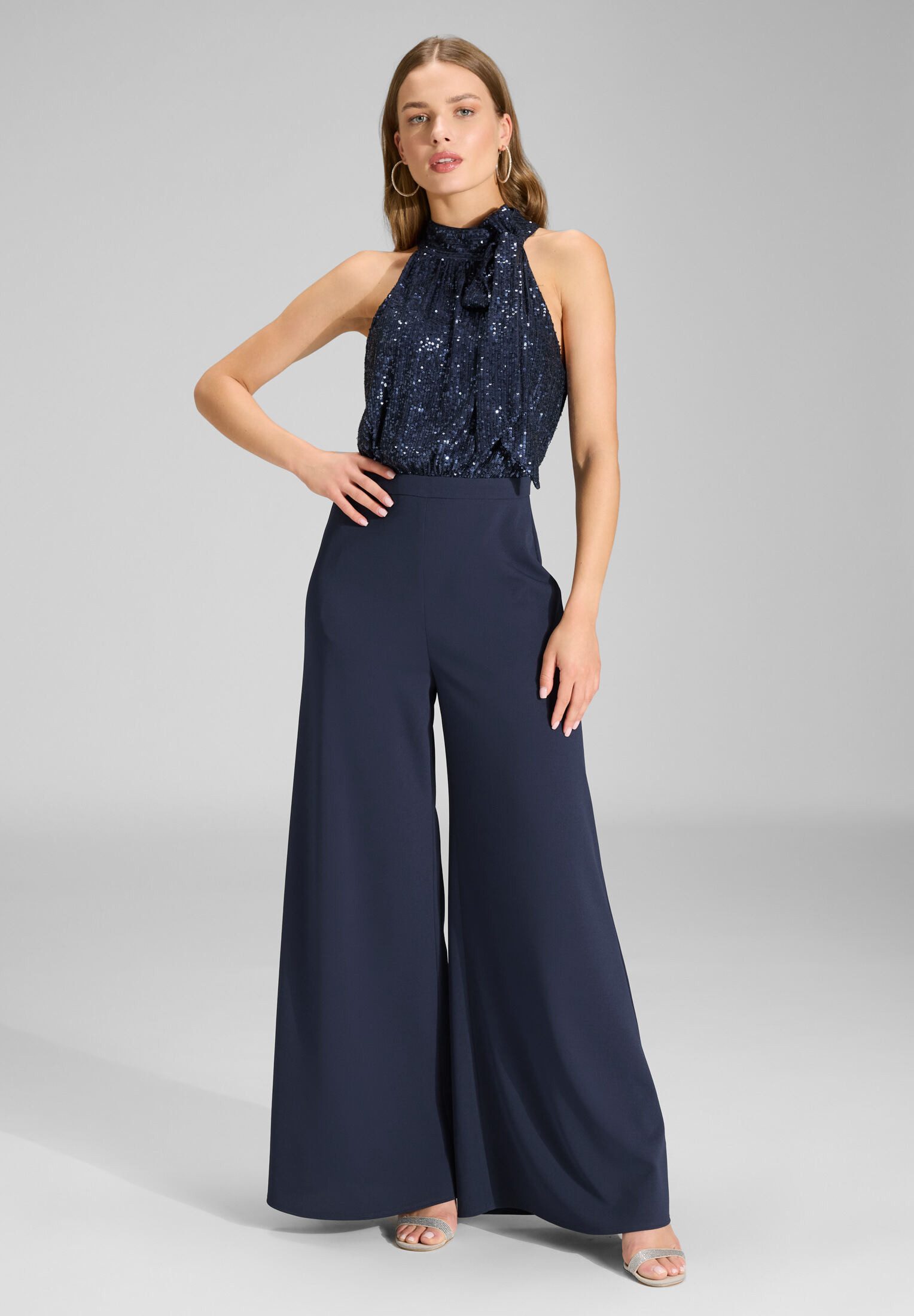 SWING Jumpsuit Blusiges Oberteil