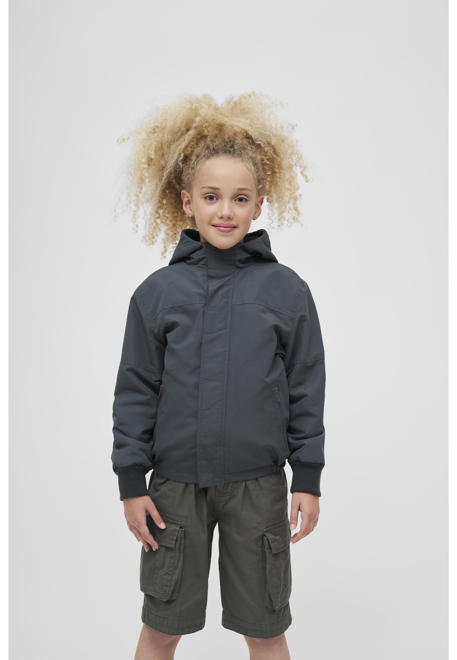 Brandit Allwetterjacke Brandit Unisex Kids Windbreaker Frontzip (1-St)