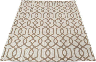 Teppich Cotton, Carpet City, rechteckig, Höhe: 5 mm, Flachgewebe, 100% Baumwolle,Marokkanisch, Pflegeleicht