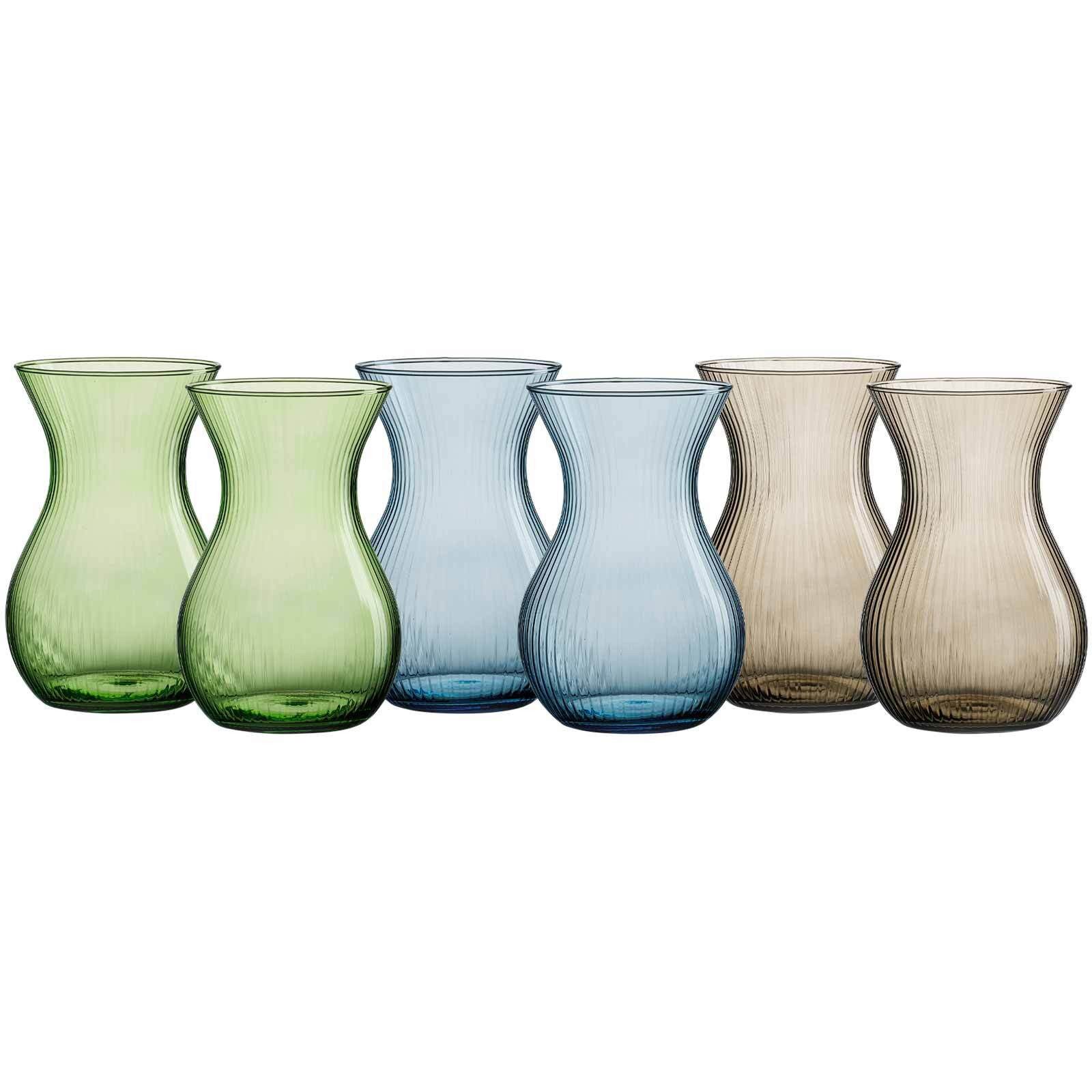 Ritzenhoff & Breker Dekovase Rosalie Vasen 18 cm 6er Set (6x Vase, 6 St)