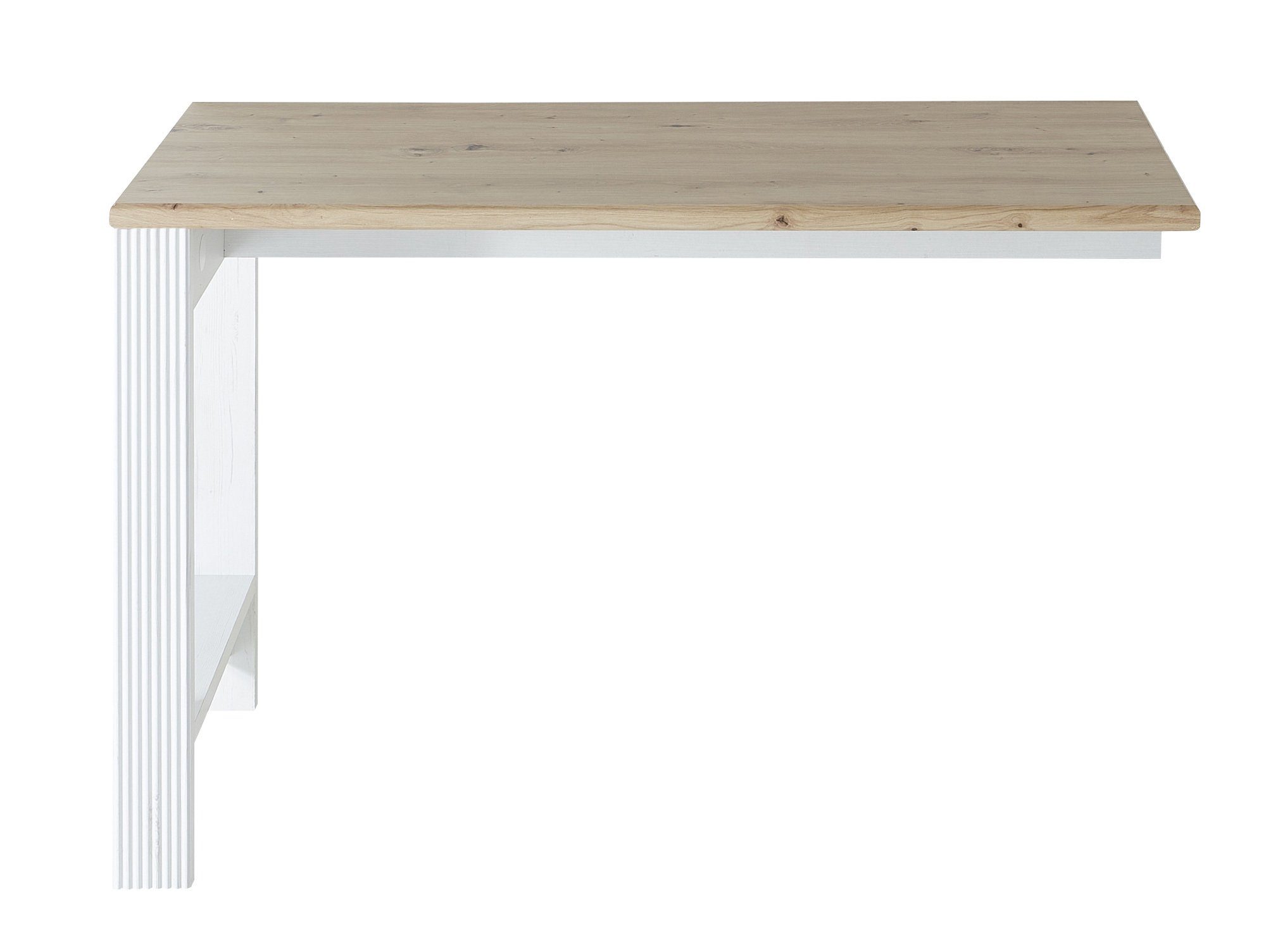 Moebel-Eins Schreibtisch, JADY Ansatzplatte für Schreibtisch, Material MDF/Dekorspanplatte