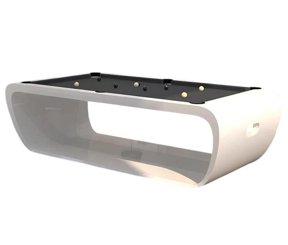 JVmoebel Billardtisch Turnier Billardtisch Billiardtisch Spieloberfläche Weiß 7ft, Made in Europe
