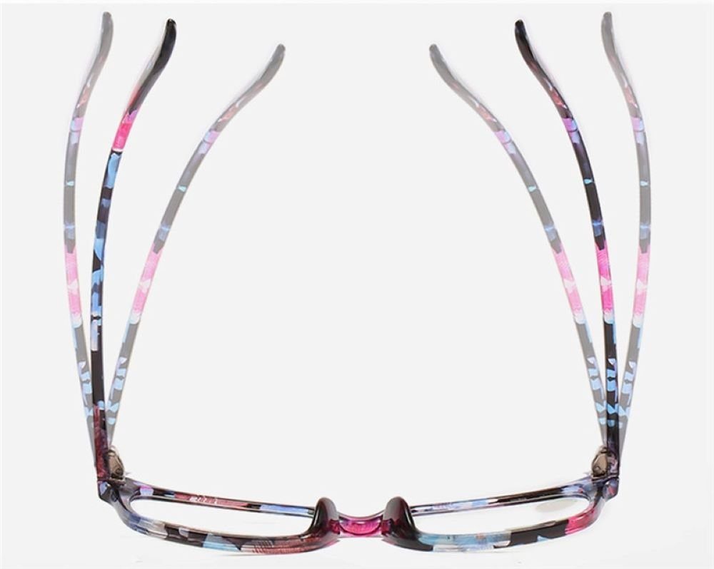 PACIEA Lesebrille Damen Herren Blaulichtfilter Bedruckter Vollrandrahmen Gaming Schutz