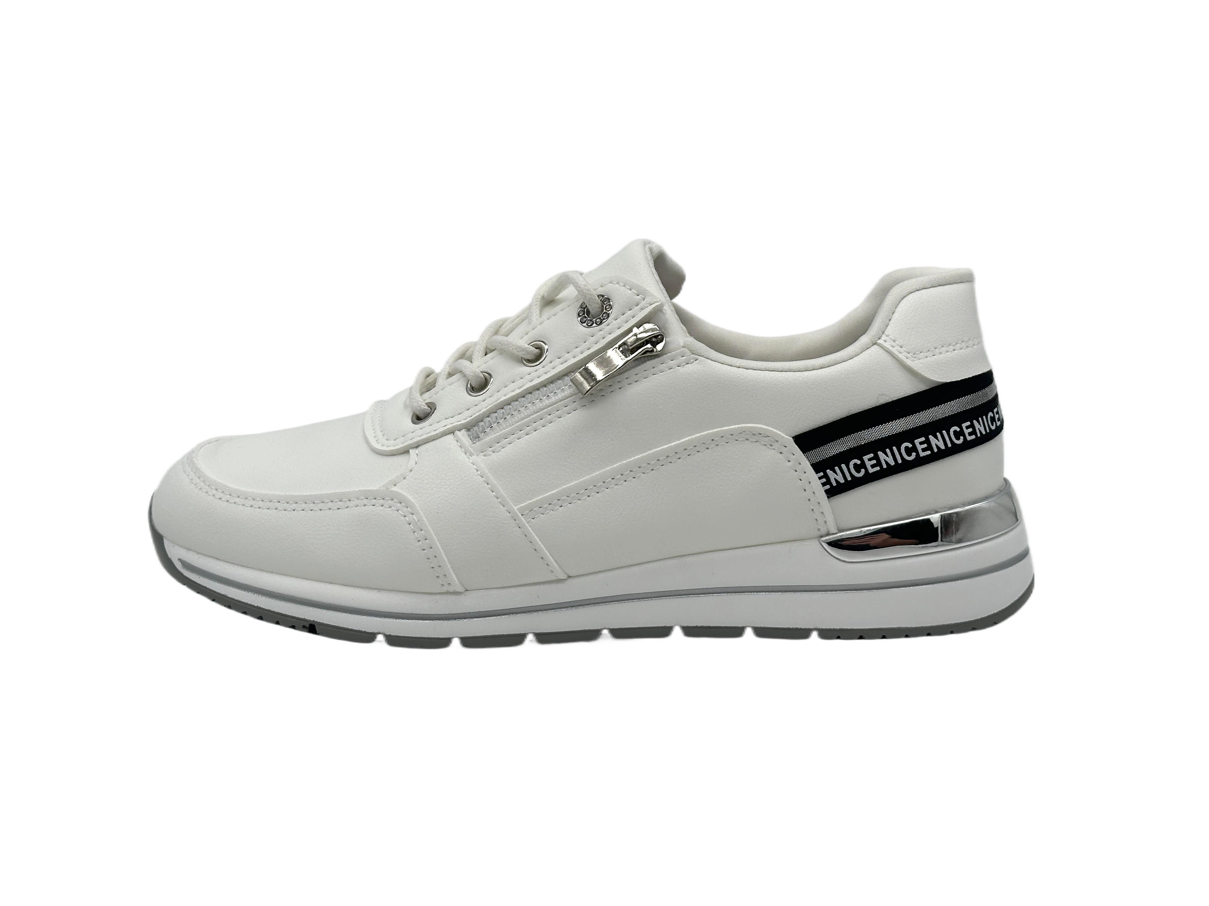 Nowaland Damen Freizeitschuhe Leichter Plateau-Schuh Sneaker Leicht, Pflegeleicht, Komfortabel