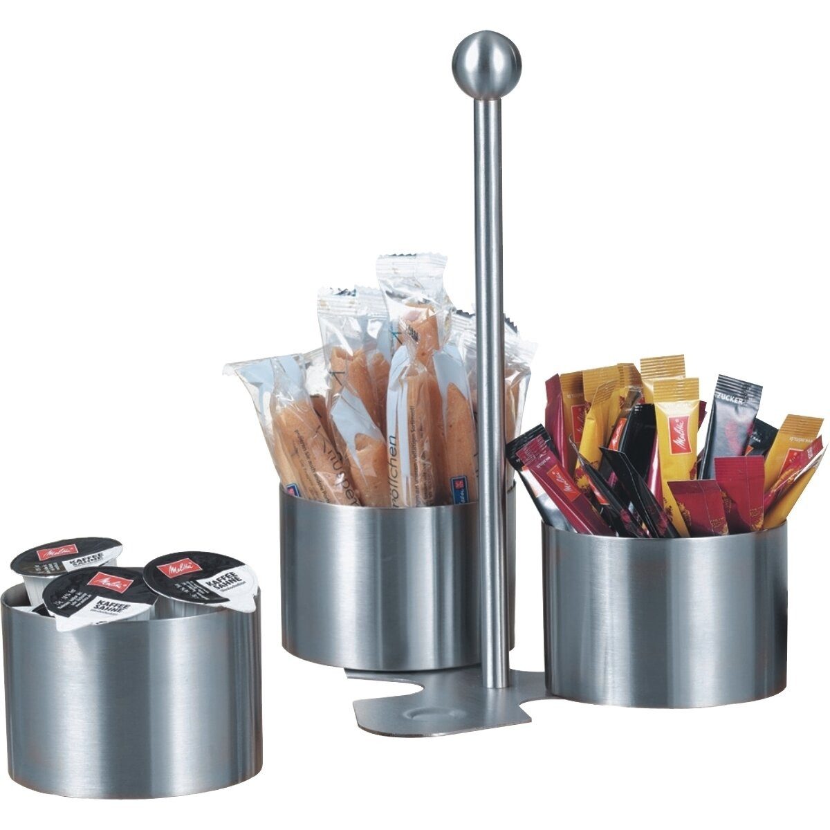 Esmeyer Geschirr-Set Snack & Dip Schalen edelstahl gebürstet