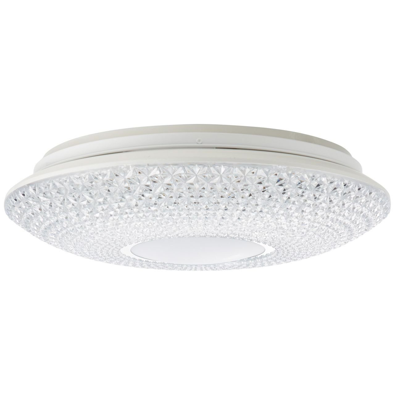 integriert, Deckenleuchte Lucian 41cm (246 Lucian, 3000-6500K, LED Deckenleuchte weiß Brilliant Lampe 24W LED 1x