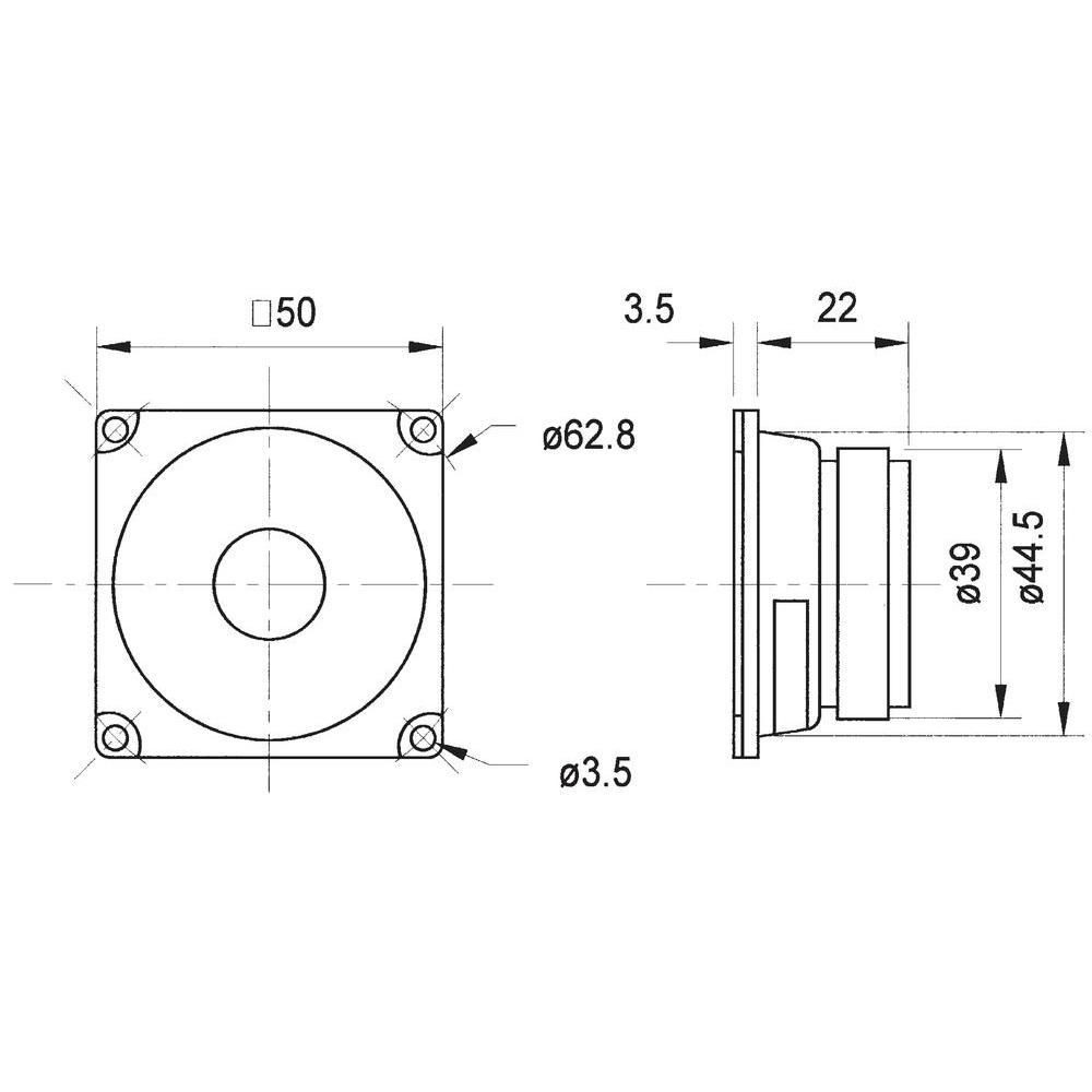 Visaton VISATON Truck Lautsprecher Laut85 für ServoNaut u Beier Soundmodule Lautsprecher