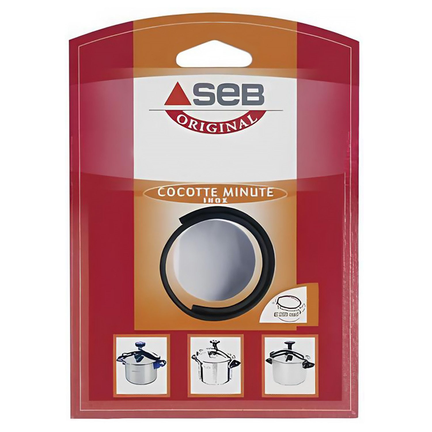Groupe SEB Dichtungsband Dichtung 790136 Gummidichtung, für 4,5/6L Aluminium Schnellkochtopf