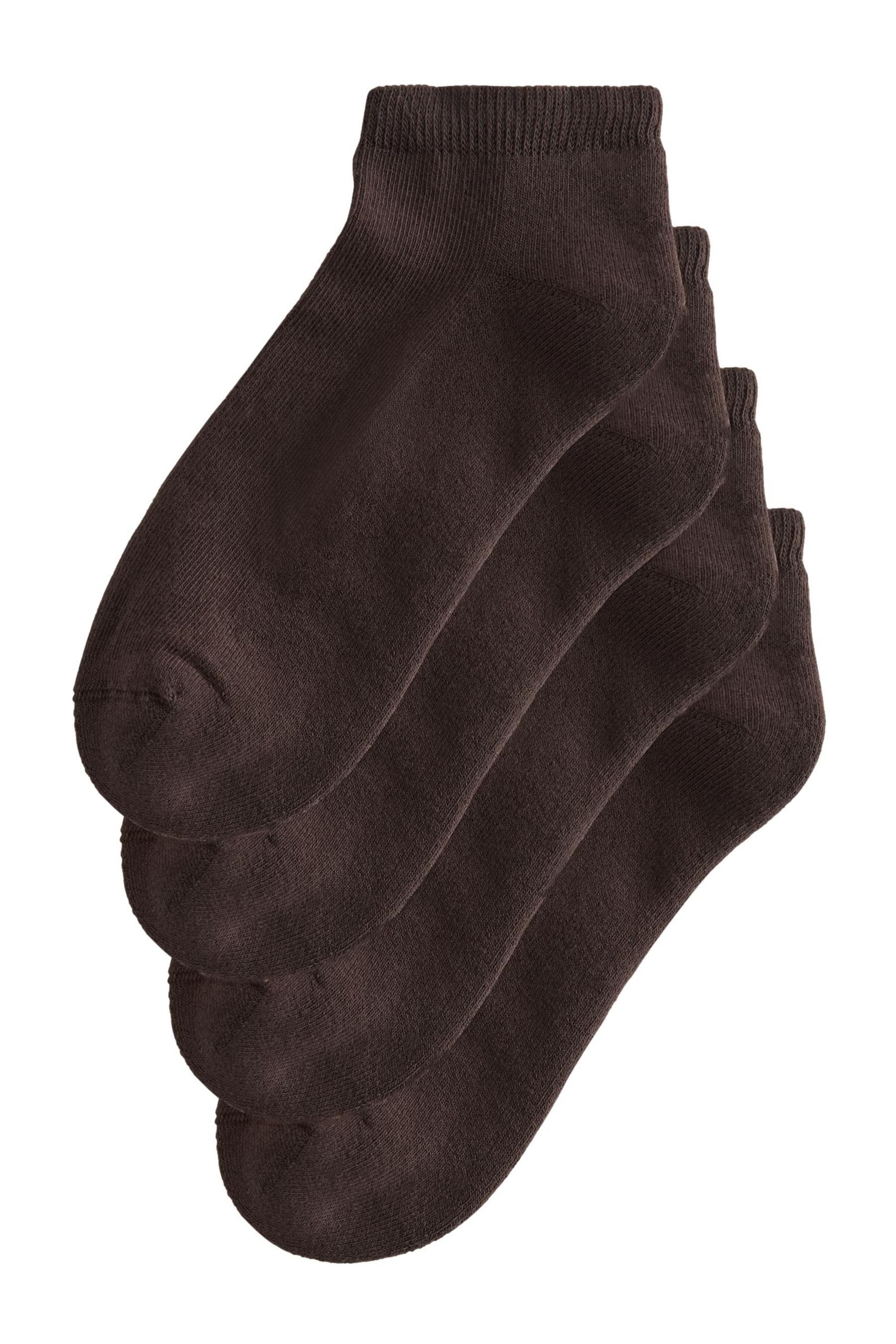 Next Sneakersocken Sneakersocken mit gepolsterter Sohle, 4er-Pack (1-Paar)