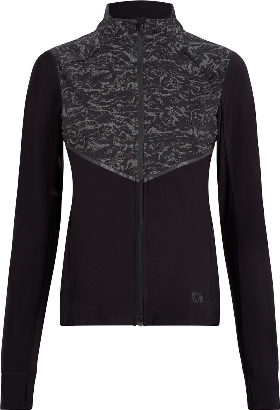 Energetics Laufjacke Da.-Funktions-Jacke Baya JKT W AOP/BLACK/ANTHRACITE