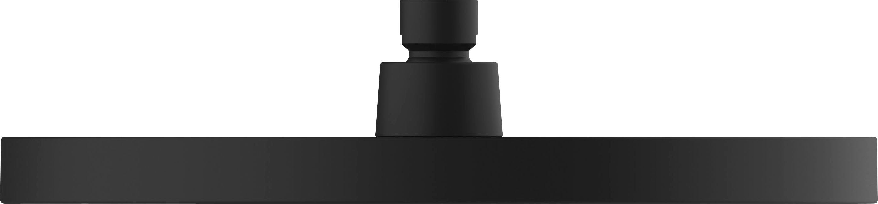 WENKO Kopfbrause Softwater, Schwarz matt, Ø 26 cm