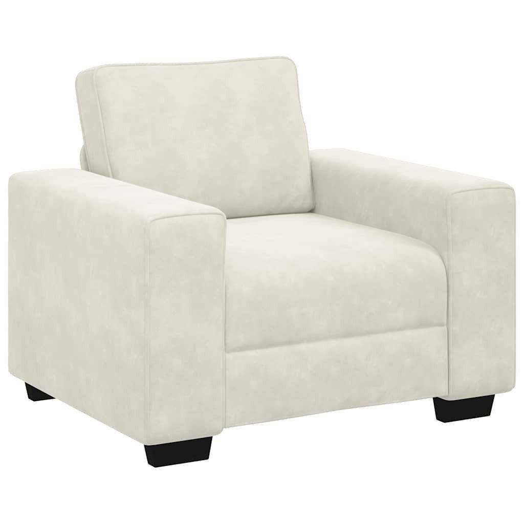 vidaXL Sofa Sessel Creme 60 cm günstig online kaufen