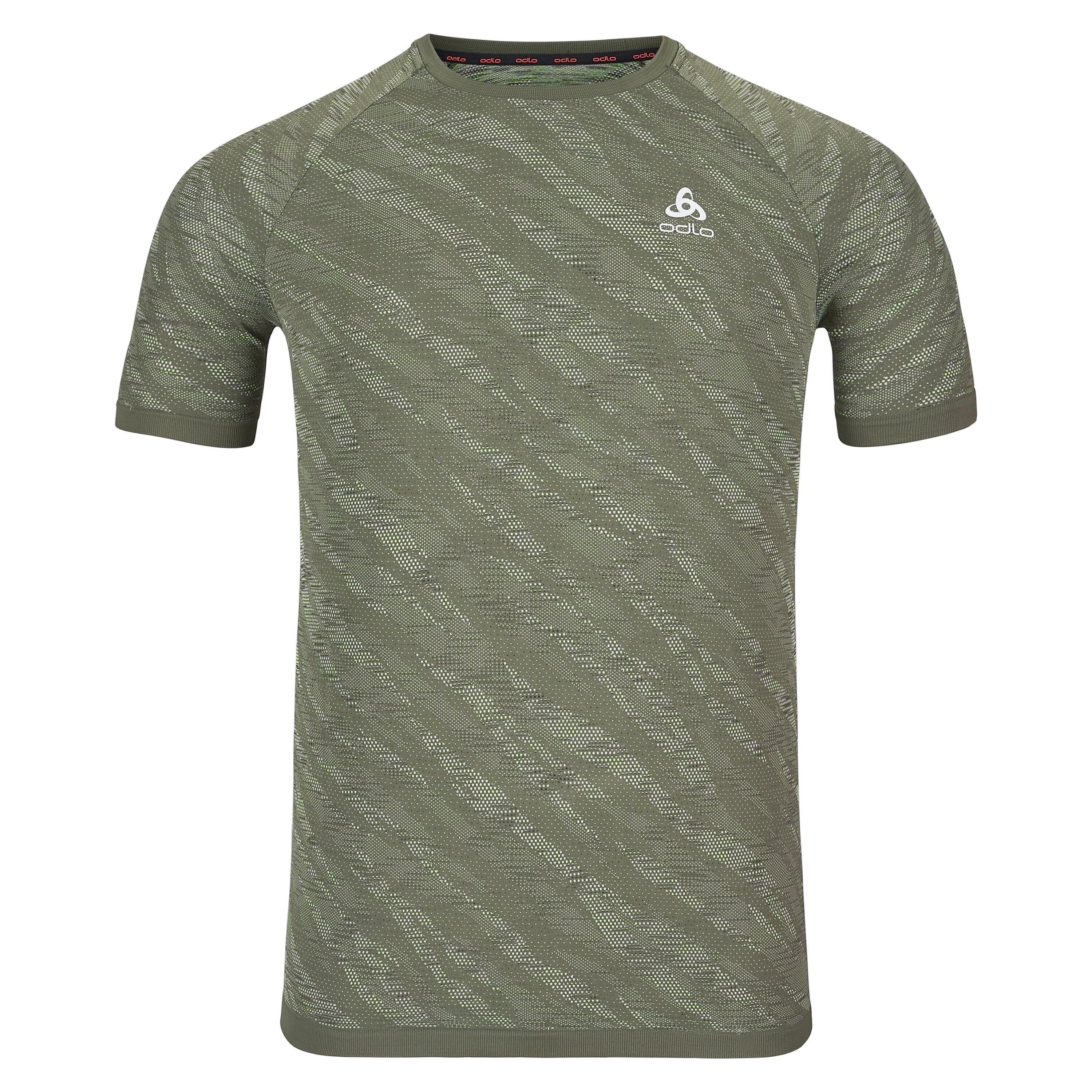 Odlo Depths Space Dye Deep Laufshirt T-Shirt (1-tlg) - Zeroweight Ceramicool