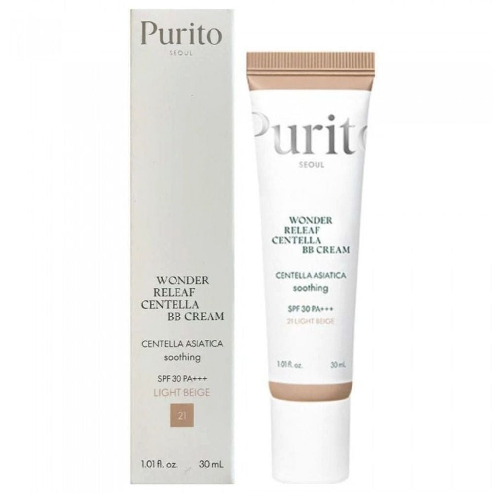 Purito BB-Creme Purito, Wonder Releaf Centella BB Cream- #21 (Light Beige) - 30 ml