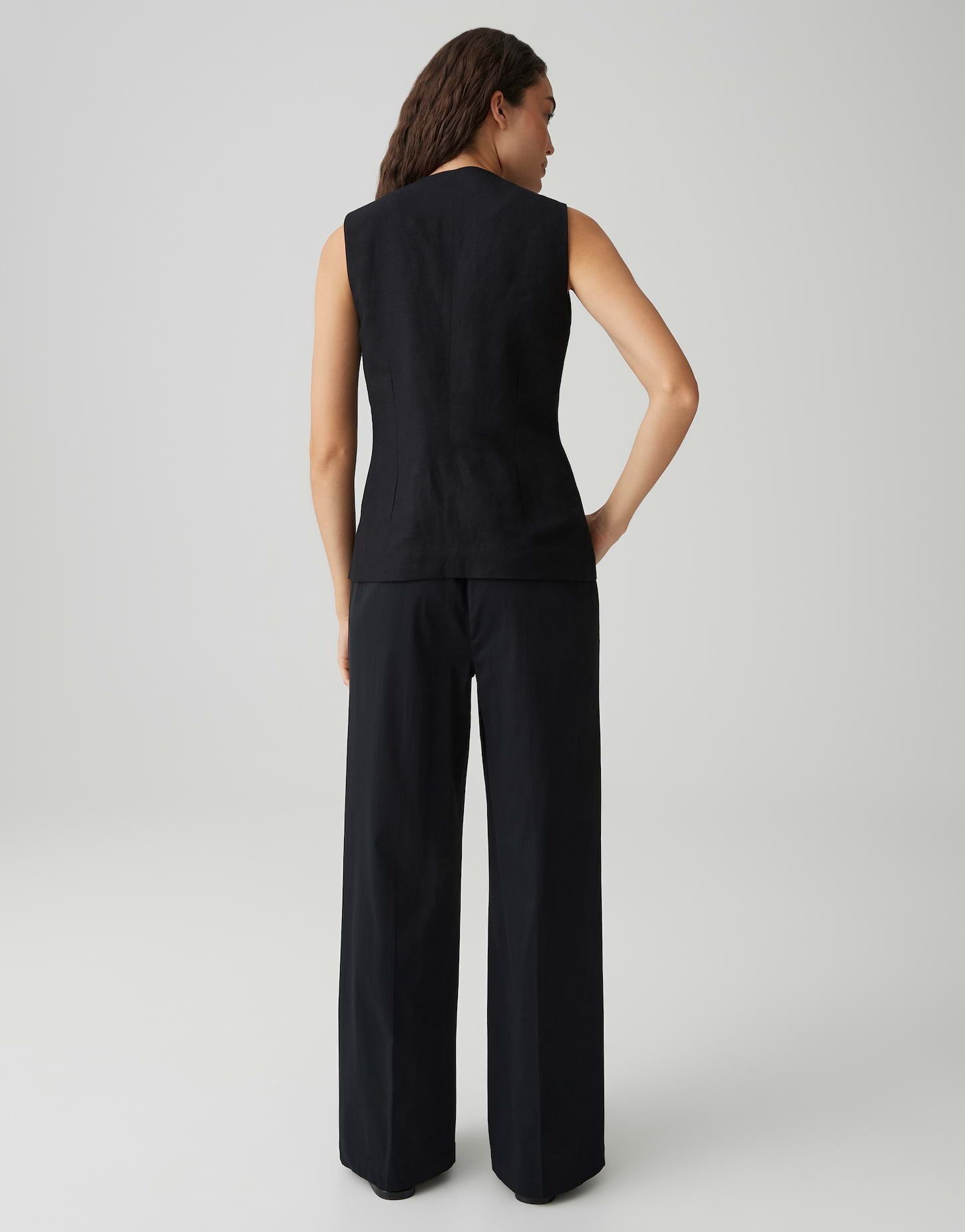 OPUS PANTS Stoffhose Mucia base Mid Rise Wide Vielseitig kombinierbar für l günstig online kaufen