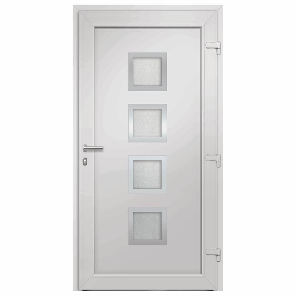 vidaXL Haustür Haustür Anthrazit 98x190 cm (1-St) – Bild 5 von 5